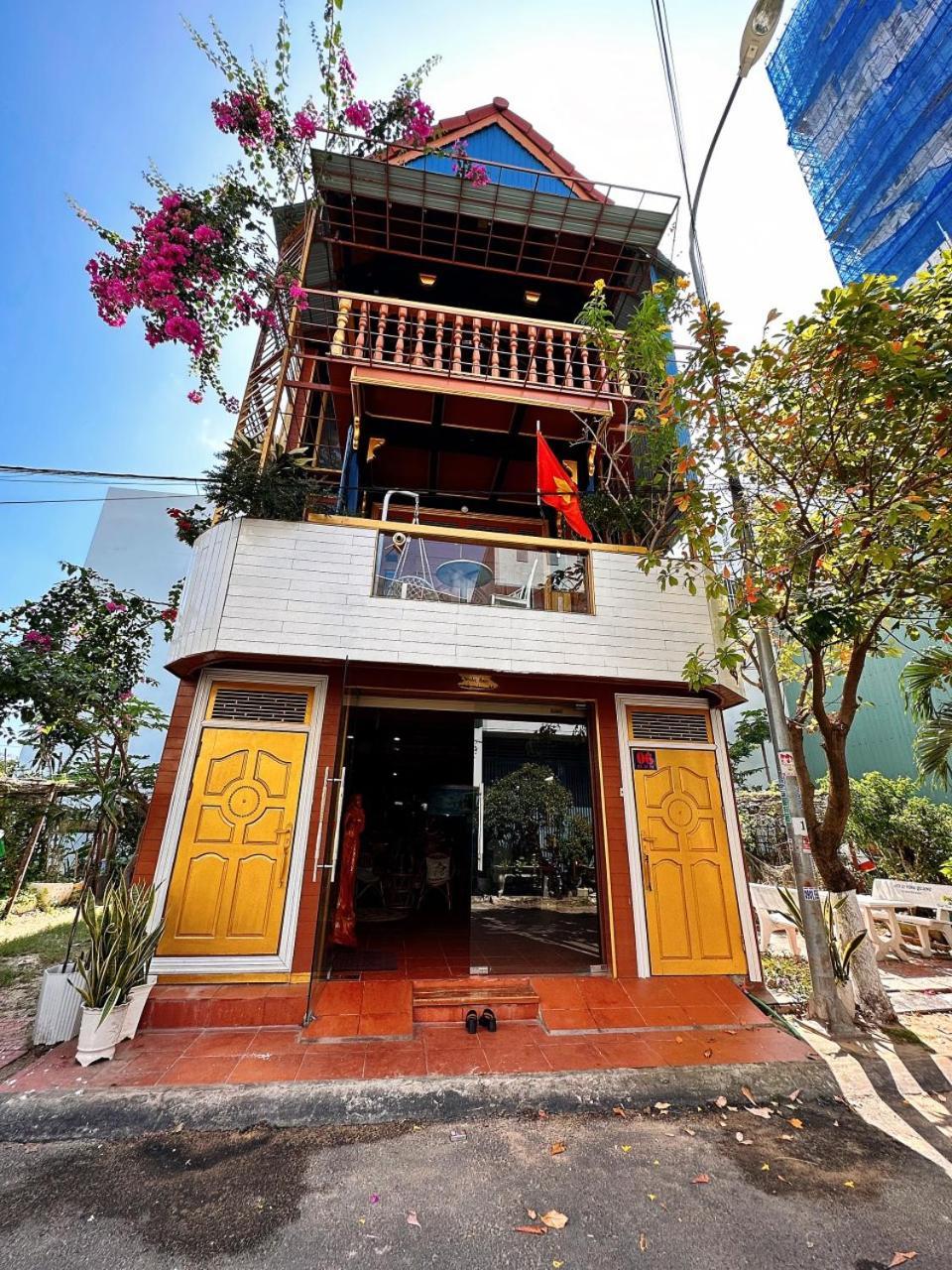 Biet Thu Go Wooden House Quy Nhon Canh Bien Villa Dış mekan fotoğraf