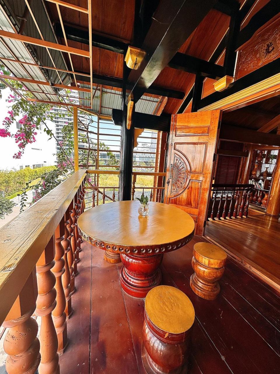 Biet Thu Go Wooden House Quy Nhon Canh Bien Villa Dış mekan fotoğraf